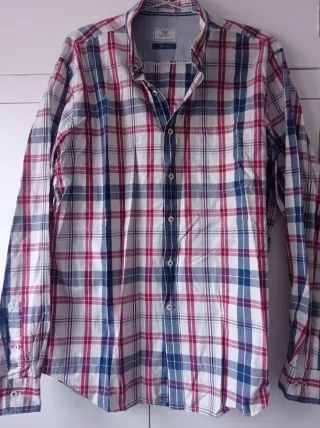 Camisa de cuadros hombreTalla XL