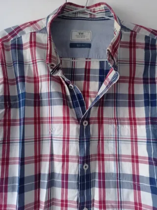 Camisa de cuadros hombreTalla XL