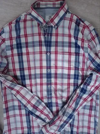 Camisa de cuadros hombreTalla XL