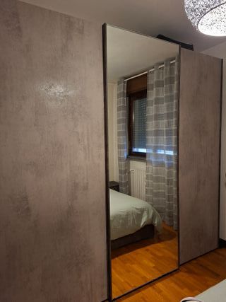 Cucina componibile, camera da letto, soggiorno