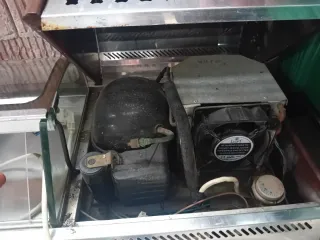 Vitrina tapas frias 4 taperos