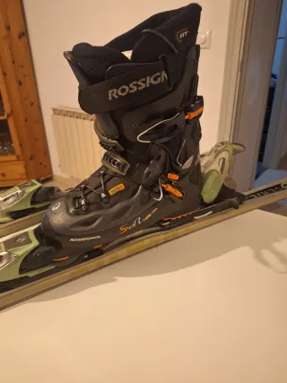 Eskis Atomic y Botas Rosignol regalo casco/baston