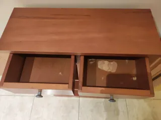 Mueble recibidor de madera