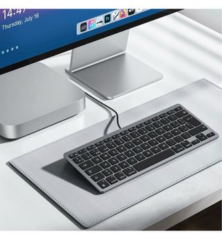 Teclado OMOTON Gris Cable Dual USB-C