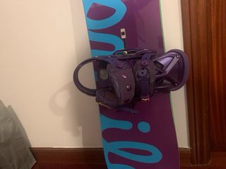 Tabla Burton Life Stick y Fijaciones