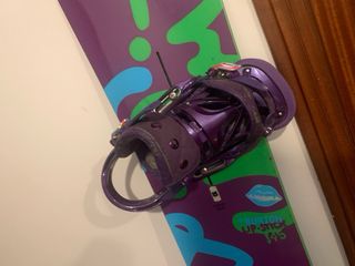 Tabla Burton Life Stick y Fijaciones