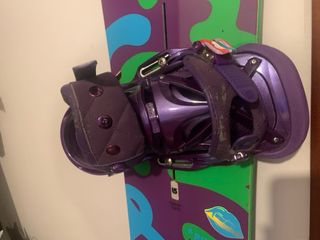 Tabla Burton Life Stick y Fijaciones