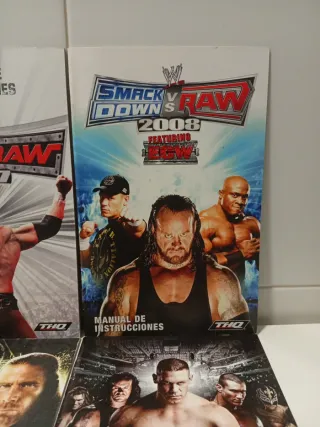 Manuales WWE SmackDown vs. Raw (2007-2010)