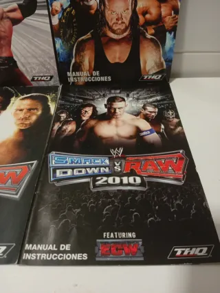 Manuales WWE SmackDown vs. Raw (2007-2010)