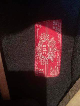 Polar mujer negro XL EDC