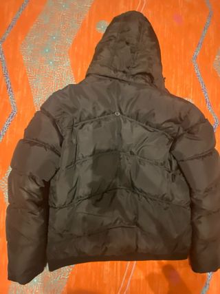 Piumino Tommy Hilfiger nero con cappuccio