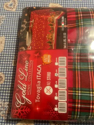 Tovaglia Gold Line antimacchia Natale