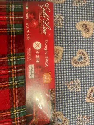Tovaglia Gold Line antimacchia Natale