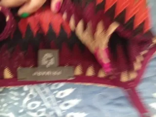 Mono translúcido de punto multicolor Talla M