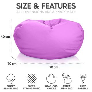Puff infantil de diseño relleno - Puf niños xxl