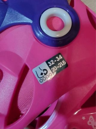 Patines Oxelo niña talla 32-34