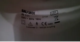 Lampada a infrarossi