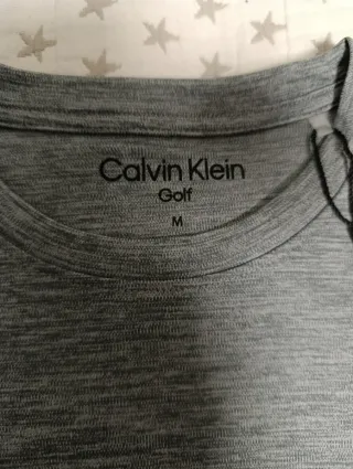 Camiseta Calvin Klein Sport Talla M Gris