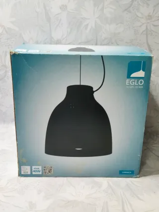 Lámpara colgante EGLO Camasca Negra