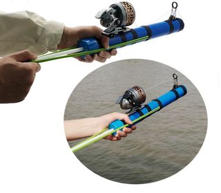 Fionda pesca professionale con mulinello