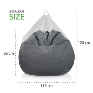 PUFF GIGANTE joven moderno - Puf redondo salon XXL