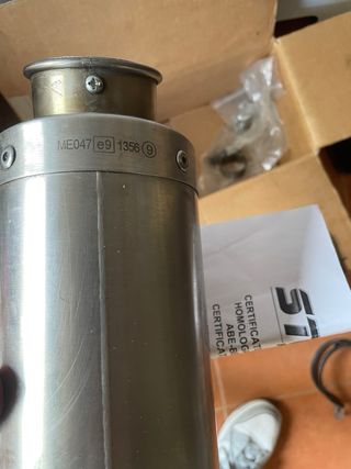 Escape Homologado Storm Racing Parts