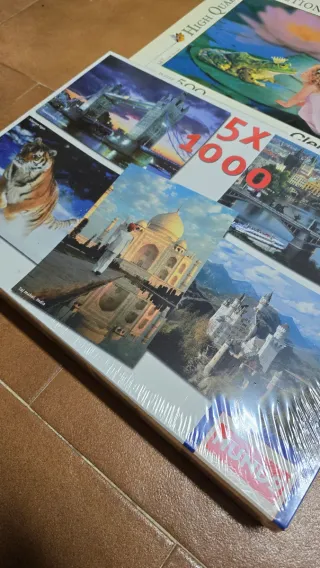 Puzzles MUNDO Clementoni 500 y 1000 piezas