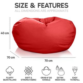 Puff infantil de diseño relleno - Puf niños xxl