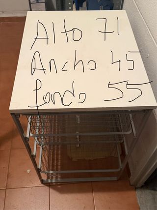 Cómoda Ikea Antonius cajones rejilla