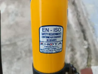 Bicicleta BMX Khota MX-20 Amarilla