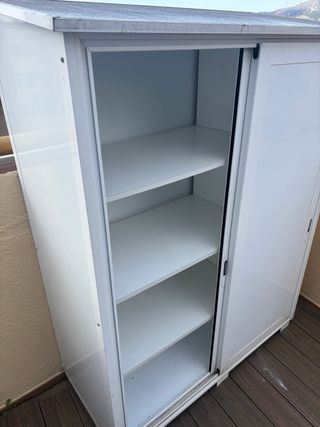 Armario exterior aluminio puertas correderas