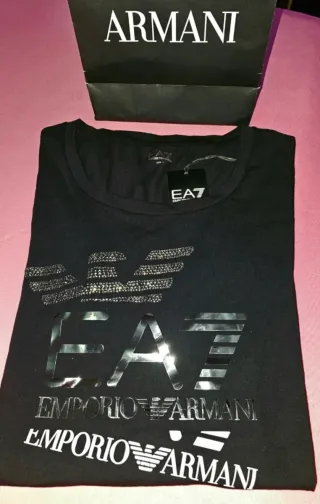 Camiseta Emporio Armani EA7 Talla L Negra
