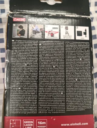 Nivel Láser Einhell TC-LL 2 G