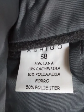 Abrigo Loden Largo t48 Verde NUEVO ECI