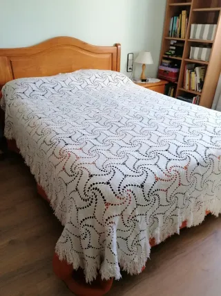 COLCHA GANCHILLO, 220x200cm