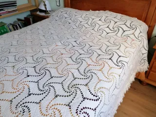 COLCHA GANCHILLO, 220x200cm