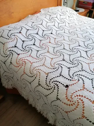 COLCHA GANCHILLO, 220x200cm