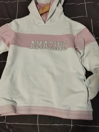 Sudadera con capucha para chica