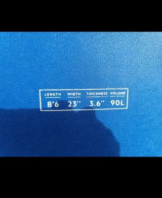 Tabla de surf OLAIAN azul 8,6