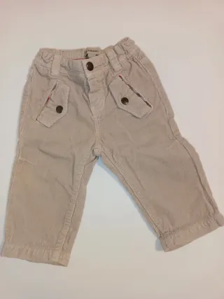 Pantaloni velluto Burberry bimbo 12 mesi
