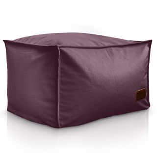 Poggiapiedi in velluto persiano - 50x40x30 cm