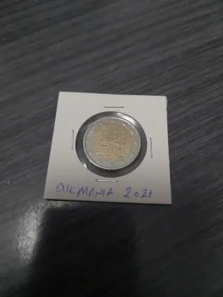 Moneda 2 Euros Alemania 2021
