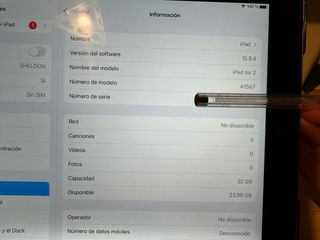 iPad Air 2 4G Gris/Plata