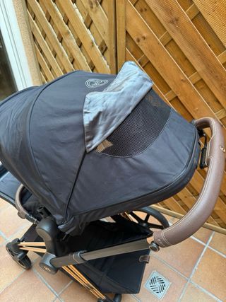 Cochecito Cybex Priam Rosegold con capazo