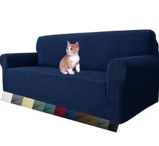 Funda Sofá MAXIJIN 3 Plazas azul marino