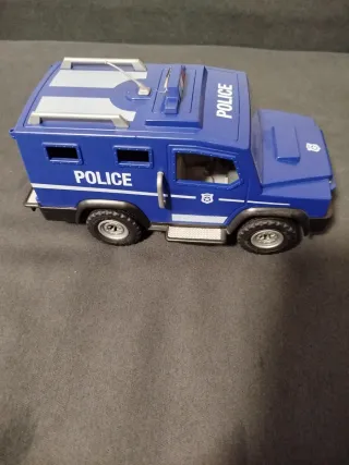 Lote Playmobil Coche Policía y Figura