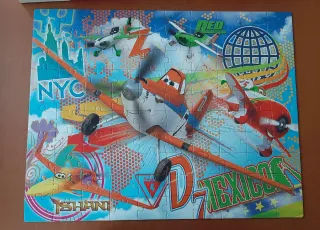 Puzzle Disney Planes 4 Progressive Puzzles