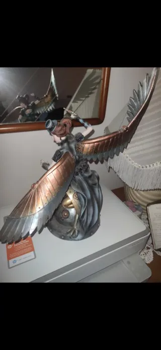 Statua Fata Steampunk Gotica
