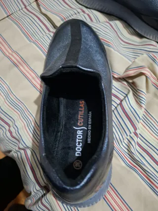 Zapatos Doctor Cutillas Negros/Plateados