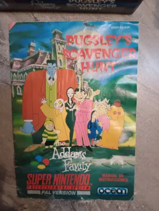 Pugsley's Scavenger Hunt SNES (Super Nintendo)